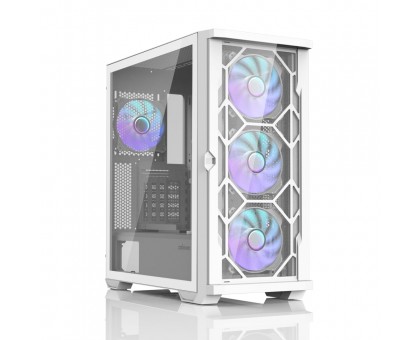 Корпус Zalman Z10 Duo без БП 2xUSB3.0, 1xUSB Type-C 3x140мм ARGB, 1x120мм ARGB VGA 395мм LCS ready TG Side Panel EATX белый Корпус Zalman Z10 Duo без БП 2xUSB3.0, 1xUSB Type-C 3x140мм ARGB, 1x120мм ARGB VGA 395мм LCS ready TG Side Panel EATX белый