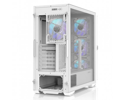 Корпус Zalman Z10 Duo без БП 2xUSB3.0, 1xUSB Type-C 3x140мм ARGB, 1x120мм ARGB VGA 395мм LCS ready TG Side Panel EATX белый Корпус Zalman Z10 Duo без БП 2xUSB3.0, 1xUSB Type-C 3x140мм ARGB, 1x120мм ARGB VGA 395мм LCS ready TG Side Panel EATX белый