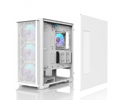 Корпус Zalman Z10 Duo без БП 2xUSB3.0, 1xUSB Type-C 3x140мм ARGB, 1x120мм ARGB VGA 395мм LCS ready TG Side Panel EATX белый Корпус Zalman Z10 Duo без БП 2xUSB3.0, 1xUSB Type-C 3x140мм ARGB, 1x120мм ARGB VGA 395мм LCS ready TG Side Panel EATX белый
