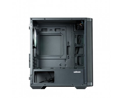 Корпус Zalman M4 без БЖ, 2xUSB3.0, 1xUSB2.0, 4x120мм ARGB, VGA 320мм, LCS ready, TG Side Window, mATX, чорний Корпус Zalman M4 без БЖ, 2xUSB3.0, 1xUSB2.0, 4x120мм ARGB, VGA 320мм, LCS ready, TG Side Window, mATX, чорний