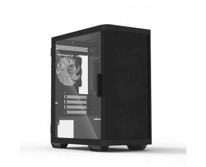 Корпус Zalman M4 без БЖ, 2xUSB3.0, 1xUSB2.0, 4x120мм ARGB, VGA 320мм, LCS ready, TG Side Window, mATX, чорний Корпус Zalman M4 без БЖ, 2xUSB3.0, 1xUSB2.0, 4x120мм ARGB, VGA 320мм, LCS ready, TG Side Window, mATX, чорний