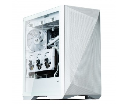 Корпус Zalman Z9 Iceberg MS без БЖ, 2xUSB3.0, 2xUSB2.0, 1xUSB 3.1 Gen2 Type-C, 4x140мм ARGB, VGA 390мм, LCS ready, TG Side Panel, EATX, білий