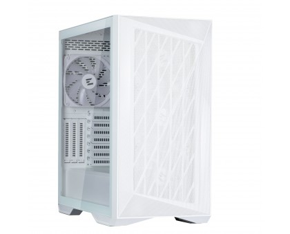 Корпус Zalman Z9 Iceberg MS без БЖ, 2xUSB3.0, 2xUSB2.0, 1xUSB 3.1 Gen2 Type-C, 4x140мм ARGB, VGA 390мм, LCS ready, TG Side Panel, EATX, білий