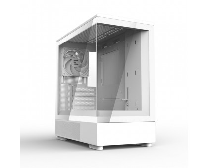 Корпус Zalman P10 без БП, 1xUSB3.0, 1xUSBType-C, 1x120мм ARGB, VGA 384мм, LCS ready, TG Side Panel, mATX, білий