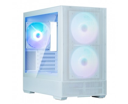 Корпус Zalman P30 AIR без БП, 1xUSB3.0, 1xUSBType-C, 3x140мм ARGB, VGA 392мм, LCS ready, TG Side Panel, mATX, білий