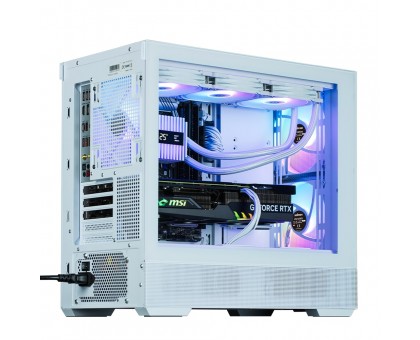 Корпус Zalman P30 AIR без БП, 1xUSB3.0, 1xUSBType-C, 3x140мм ARGB, VGA 392мм, LCS ready, TG Side Panel, mATX, білий