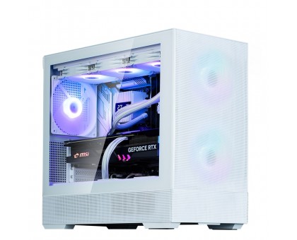 Корпус Zalman P30 AIR без БП, 1xUSB3.0, 1xUSBType-C, 3x140мм ARGB, VGA 392мм, LCS ready, TG Side Panel, mATX, білий