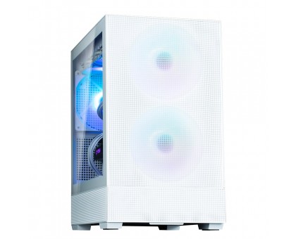 Корпус Zalman P30 AIR без БП, 1xUSB3.0, 1xUSBType-C, 3x140мм ARGB, VGA 392мм, LCS ready, TG Side Panel, mATX, білий