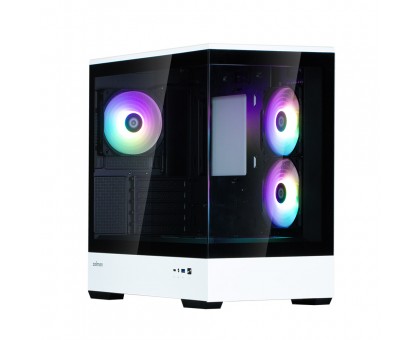 Корпус Zalman P30 без БЖ, 1xUSB3.0, 1xUSBType-C, 3x120мм ARGB, VGA 420мм, LCS ready, TG Side Panel, mATX, чорний/білий Корпус Zalman P30 без БЖ, 1xUSB3.0, 1xUSBType-C, 3x120мм ARGB, VGA 420мм, LCS ready, TG Side Panel, mATX, чорний/білий