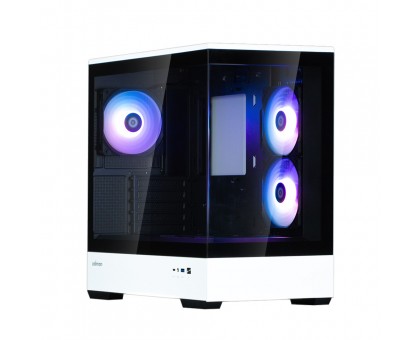 Корпус Zalman P30 без БЖ, 1xUSB3.0, 1xUSBType-C, 3x120мм ARGB, VGA 420мм, LCS ready, TG Side Panel, mATX, чорний/білий Корпус Zalman P30 без БЖ, 1xUSB3.0, 1xUSBType-C, 3x120мм ARGB, VGA 420мм, LCS ready, TG Side Panel, mATX, чорний/білий