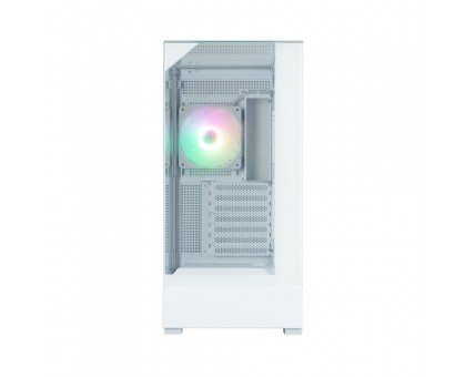 Корпус Zalman P40 Prism без БЖ, 2xUSB3.0, 1xUSBType-C, 1x120мм ARGB, VGA 420мм, LCS ready, TG 3x Panels, ATX, білий