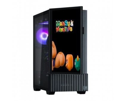 Корпус Zalman Z10 DS, без БЖ, 2xUSB3.0, 1хUSB Type-C, 2х120мм, 1x120мм ARGB, TG Side Panel, ATX, Monitor, чорний Корпус Zalman Z10 DS, без БЖ, 2xUSB3.0, 1хUSB Type-C, 2х120мм, 1x120мм ARGB, TG Side Panel, ATX, Monitor, чорний