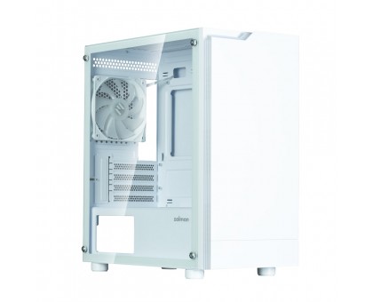 Корпус Zalman T4 Plus без БЖ, 2xUSB3.0, 1xUSB2.0, 1x120мм ARGB, VGA 3200мм, LCS ready, TG Side Panel, mATX, білий