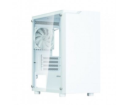 Корпус Zalman T4 Plus без БЖ, 2xUSB3.0, 1xUSB2.0, 1x120мм ARGB, VGA 3200мм, LCS ready, TG Side Panel, mATX, білий