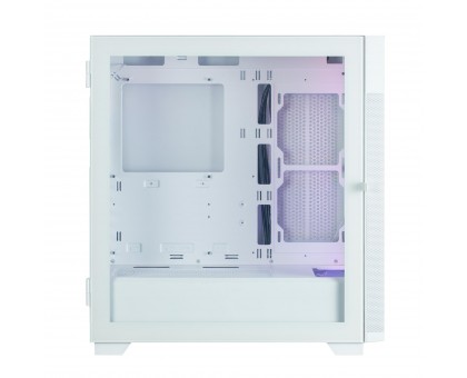 Корпус Zalman S5 Neo без БЖ, 1xUSB3.1, 1xUSB2.0, 4x120мм FRGB, VGA 390мм, LCS ready, TG Side Panel, ATX, білий