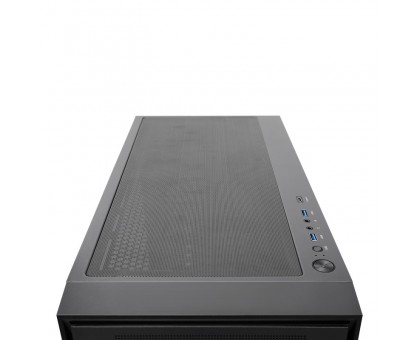 Корпус CHIEFTEC Gaming Hunter 3, без БЖ, 2xUSB3.0, 1xUSB3.2 Gen2 Type-C, 4x120мм ARGB, VGA 425мм, LCS ready, TG Side panel, EATX, чорний