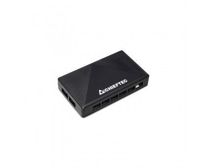 Корпус CHIEFTEC Gaming Hunter 3, без БЖ, 2xUSB3.0, 1xUSB3.2 Gen2 Type-C, 4x120мм ARGB, VGA 425мм, LCS ready, TG Side panel, EATX, чорний