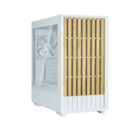 Корпус Zalman P10 Namu без БП, 1xUSB3.0, 1xUSBType-C, 2x120мм, 1x120мм ARGB, VGA 340мм, LCS ready, TG Side Panel, mATX, білий