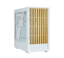 Корпус Zalman P10 Namu без БП, 1xUSB3.0, 1xUSBType-C, 2x120мм, 1x120мм ARGB, VGA 340мм, LCS ready, TG Side Panel, mATX, білий