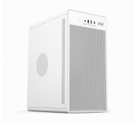Корпус 2E Credo V285W без БЖ, 1xUSB3.0, 1х USB 2.0, 1xUSB Type-C, 1x120мм, VGA 300мм, mATX, білий