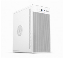Корпус 2E Credo V285W без БЖ, 1xUSB3.0, 1х USB 2.0, 1xUSB Type-C, 1x120мм, VGA 300мм, mATX, білий