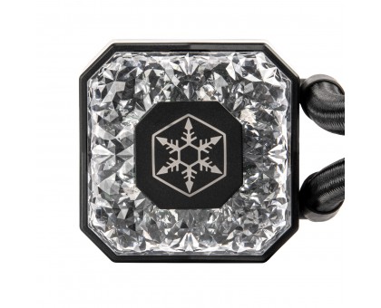 Система жидкостного оxлаждения SilverStone Icegem 240P-ARGB LGA2066, 2011, 1366, 115x, 1366, TRX4TR4, AM4, AM3, AM3+, AM2, AM2+, FM1, FM2 TDP280W чёрный