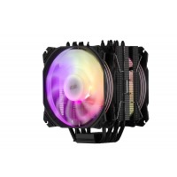 Процесорний кулер 2E GAMING Air Cool AC120D6-ARGB, LGA1851, 1700, 1366, 1200, 115x, AM5, AM4, AM3, AM3+, AM2, AM2+, FM2, FM1, 4pin PWM, 3pin +5VARGB, TDP 200W