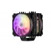 Процесорний кулер 2E GAMING Air Cool AC120D6-ARGB, LGA1851, 1700, 1366, 1200, 115x, AM5, AM4, AM3, AM3+, AM2, AM2+, FM2, FM1, 4pin PWM, 3pin +5VARGB, TDP 200W