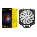 Процесорний кулер 2E GAMING Air Cool AC120D6-ARGB, LGA1851, 1700, 1366, 1200, 115x, AM5, AM4, AM3, AM3+, AM2, AM2+, FM2, FM1, 4pin PWM, 3pin +5VARGB, TDP 200W