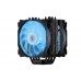Процесорний кулер 2E GAMING Air Cool AC120D6-ARGB, LGA1851, 1700, 1366, 1200, 115x, AM5, AM4, AM3, AM3+, AM2, AM2+, FM2, FM1, 4pin PWM, 3pin +5VARGB, TDP 200W