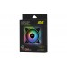 Корпусный вентилятор 2E GAMING F120OI-ARGB 120мм 1200rpm 3pin, 3pin +5VARGB 25.3dBa чёрный