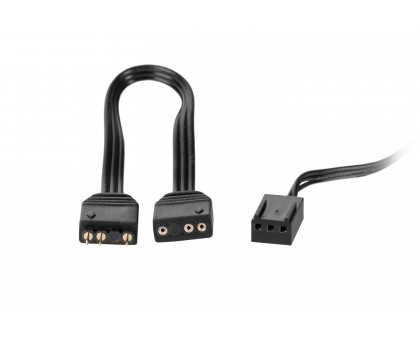 Корпусный вентилятор 2E GAMING F120OI-ARGB 120мм 1200rpm 3pin, 3pin +5VARGB 25.3dBa чёрный
