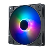 Корпусний вентилятор Silver Stone Air Penetrator AP140I-ARGB 140мм, 500-2000rpm, 4pin PWM, 3pin +5VARGB, 14.9-41.3dBa, чорний