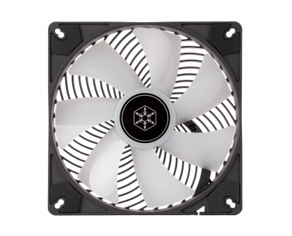 Корпусний вентилятор Silver Stone Air Penetrator AP140I-ARGB 140мм, 500-2000rpm, 4pin PWM, 3pin +5VARGB, 14.9-41.3dBa, чорний Корпусний вентилятор Silver Stone Air Penetrator AP140I-ARGB 140мм, 500-2000rpm, 4pin PWM, 3pin +5VARGB, 14.9-41.3dBa, чорний