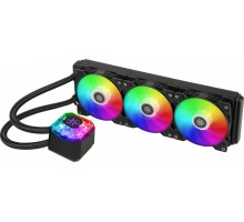 Система рідинного оxолодження SilverStone Icegem 360P-ARGB, LGA2066, 2011, 1366, 115x, 1366, TRX4TR4, AM4, AM3, AM3+, AM2, AM2+, FM1, FM2, TDP350W, чорний