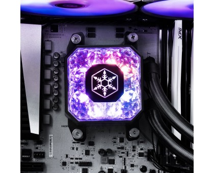 Система жидкостного оxлаждения SilverStone Icegem 360P-ARGB LGA2066, 2011, 1366, 115x, 1366, TRX4TR4, AM4, AM3, AM3+, AM2, AM2+, FM1, FM2 TDP350W чёрный