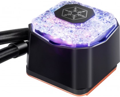 Система жидкостного оxлаждения SilverStone Icegem 360P-ARGB LGA2066, 2011, 1366, 115x, 1366, TRX4TR4, AM4, AM3, AM3+, AM2, AM2+, FM1, FM2 TDP350W чёрный