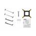 Процессорный кулер 2E GAMING Air Cool AC120D4TC-ARGB LGA1851, 1700, 1366, 1200, 115x, AM5, AM4, AM3, AM3+, AM2, AM2+, FM2, FM1 4pin PWM, 3pin +5VARGB TDP 180W