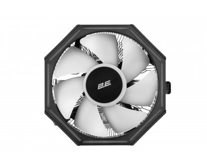 Процесорний кулер 2E GAMING Air Cool AC120ZP RGB, LGA1851, 1700, 1200, 115x, 775, AM5, AM4, AM3, AM3+, AM2, AM2+, FM2, FM1, 4pin RGB, TDP 95W
