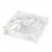Корпусний вентилятор SilverStone Air Blazer 120RW-ARGB, 120мм, 600-2200rpm, 4pin PWM, 3pin +5VARGB, 7.4-35.6dBa, білий