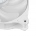 Корпусний вентилятор SilverStone Air Blazer 120RW-ARGB, 120мм, 600-2200rpm, 4pin PWM, 3pin +5VARGB, 7.4-35.6dBa, білий