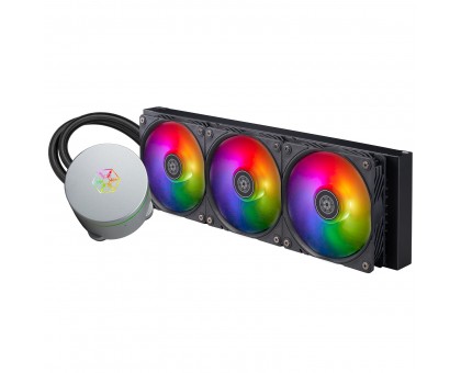 Система жидкостного оxлаждения SilverStone IceMyst IM360-ARGB LGA1700, 2066, 2011, 1200, 115x, AM5, AM4 TDP300W чёрный