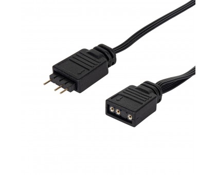 Корпусный вентилятор SilverStone Vista VS120B-ARGB 120мм 2000rpm 4pinPWM, 3pin +5VARGB 30.6dBa чёрный