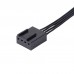 Корпусный вентилятор SilverStone Vista VS120B-ARGB 120мм 2000rpm 4pinPWM, 3pin +5VARGB 30.6dBa чёрный