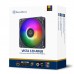Корпусный вентилятор SilverStone Vista VS120B-ARGB 120мм 2000rpm 4pinPWM, 3pin +5VARGB 30.6dBa чёрный