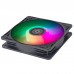 Корпусный вентилятор SilverStone Vista VS120B-ARGB 120мм 2000rpm 4pinPWM, 3pin +5VARGB 30.6dBa чёрный