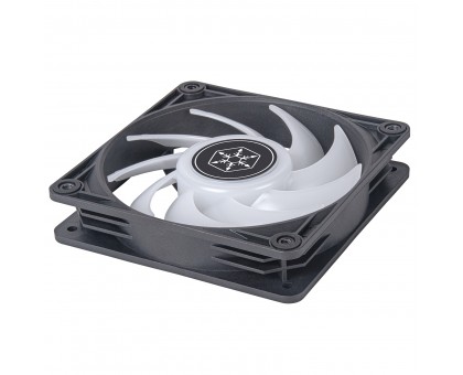 Корпусный вентилятор SilverStone Vista VS120B-ARGB 120мм 2000rpm 4pinPWM, 3pin +5VARGB 30.6dBa чёрный