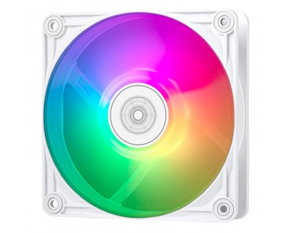 Корпусный вентилятор SilverStone Vista VS120W-ARGB 120мм 2000rpm 4pinPWM, 3pin +5VARGB 30.6dBa белый