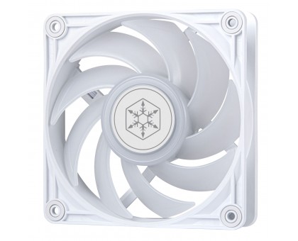 Корпусный вентилятор SilverStone Vista VS120W-ARGB 120мм 2000rpm 4pinPWM, 3pin +5VARGB 30.6dBa белый