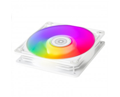 Корпусный вентилятор SilverStone Vista VS120W-ARGB 120мм 2000rpm 4pinPWM, 3pin +5VARGB 30.6dBa белый